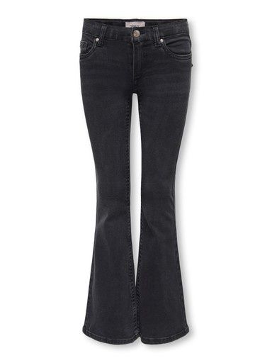 ONLY GIRLS PHOEBE LW FLARED DNM, Colour: WASHED BLACK, Size: 140 (10)
