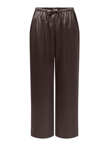 ONLY NEMA INDONA PULL UP PANT, Colour: CHOCOLATE TORTE, Size: XS