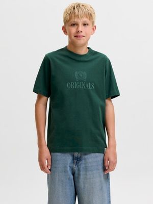 JACK &amp; JONES JR FRED ERIKSBERG MONOGRAM TEE
