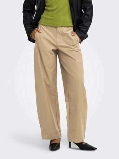 ONLY CLAIR BARREL PANT, Colour: CORNSTALK, Size: S