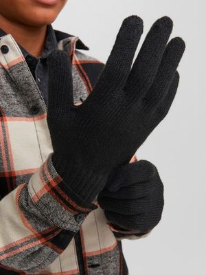 JACK &amp; JONES JR BARRY KNITTED GLOVES
