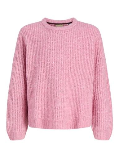 JJXX GIRLS SIGGA DIVERSE CREW NECK KNIT, Colour: ORCHID SMOKE, Size: 140 (10)
