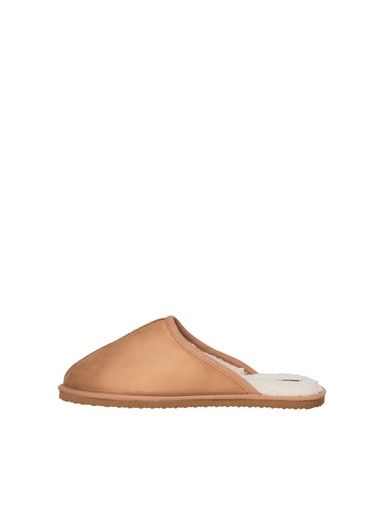 JACK &amp; JONES DUDELY MICROFIBER SLIPPER, Colour: ALMOND, Size: 40