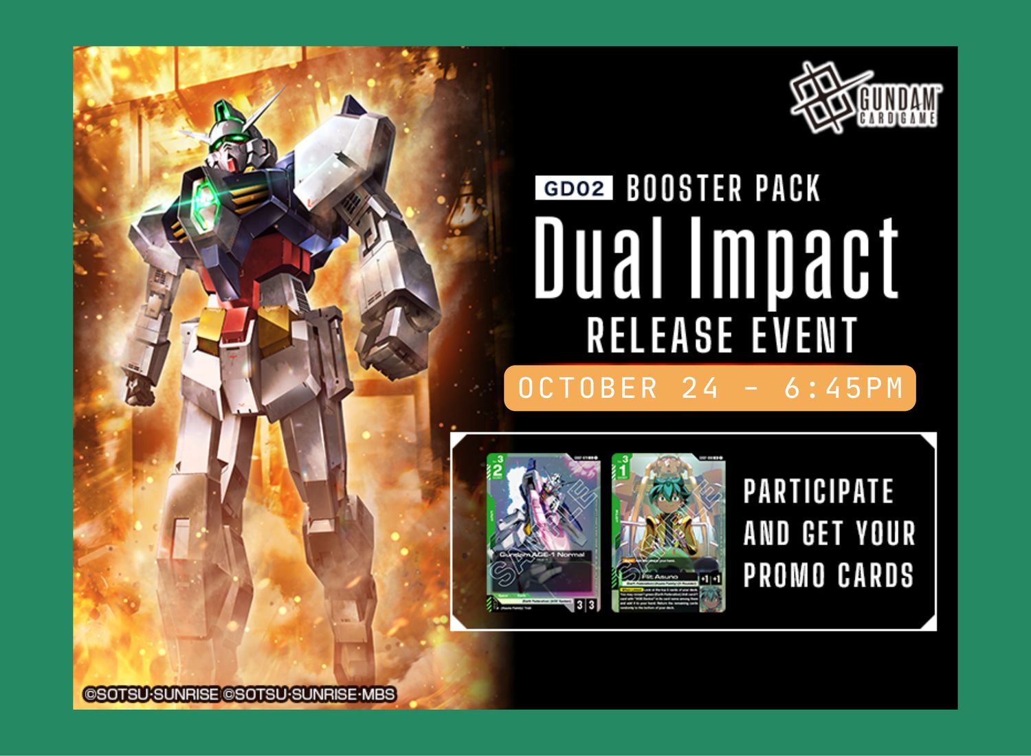 Oct 24 Gundam GD02 Event