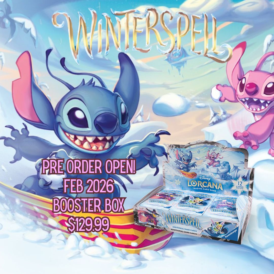Winterspell Disney Lorcana Booster Box Pre Order Feb 2026