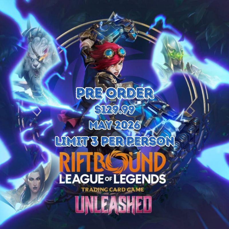 Riftbound Unleashed Pre Order May 2026