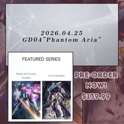 GD04 Phantom Aria Gundam Card Game Booster Box