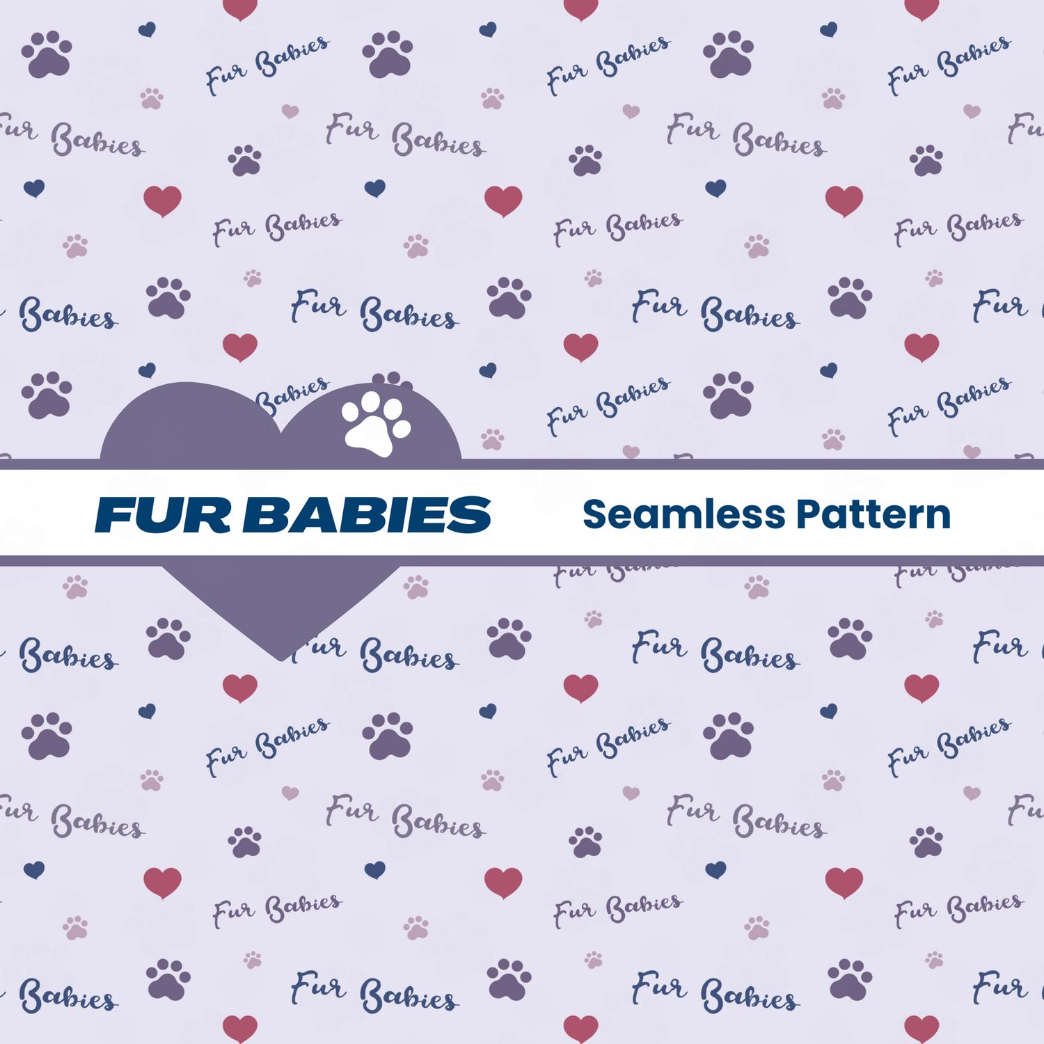 Fur Babies Seamless Pattern ??