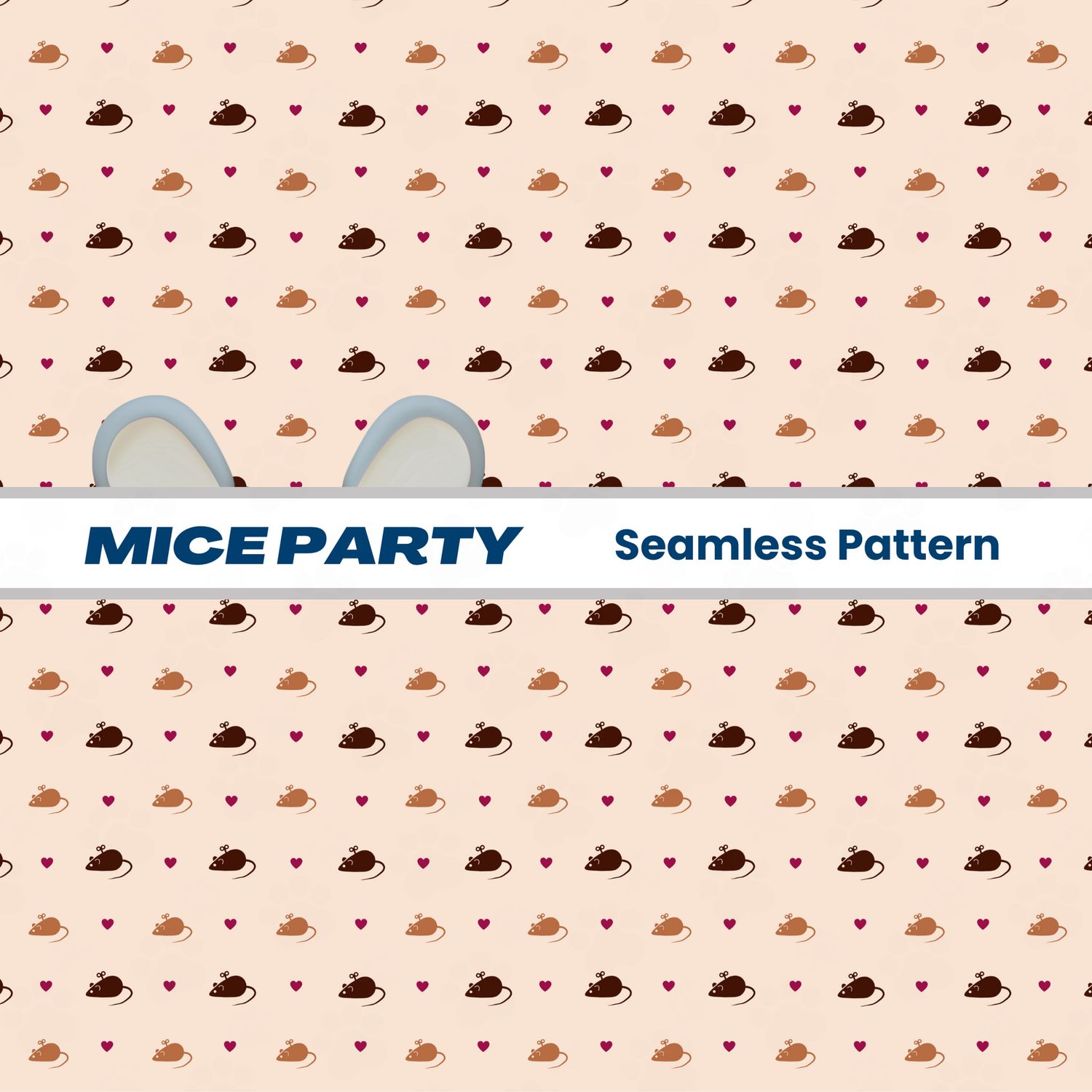 Mice Party Seamless Pattern ?