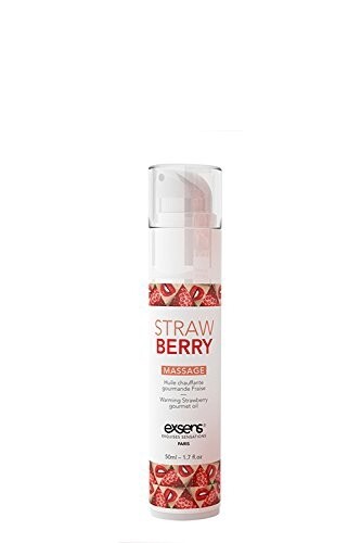 Exsens Warming Massage Oil Strawberry 