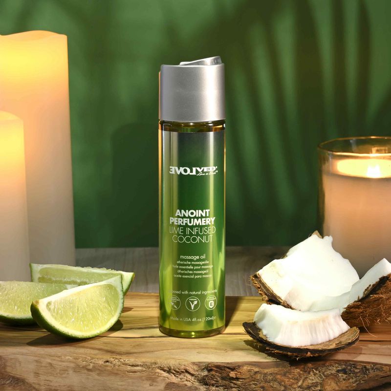 Evolved Infused Coconut Massage Oil