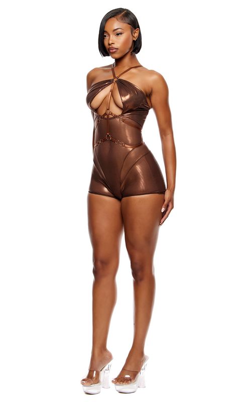 Bronzed Beauty Romper