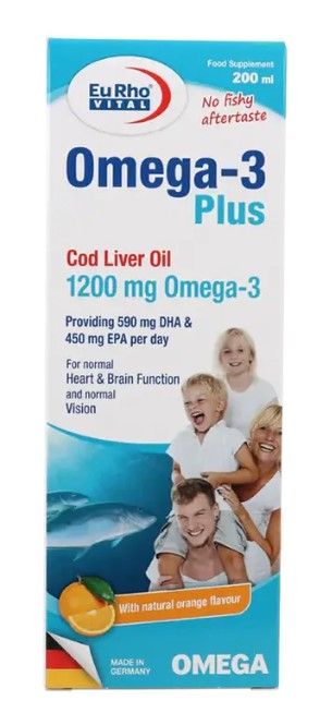 Euro Vital Omega 3 Syrup