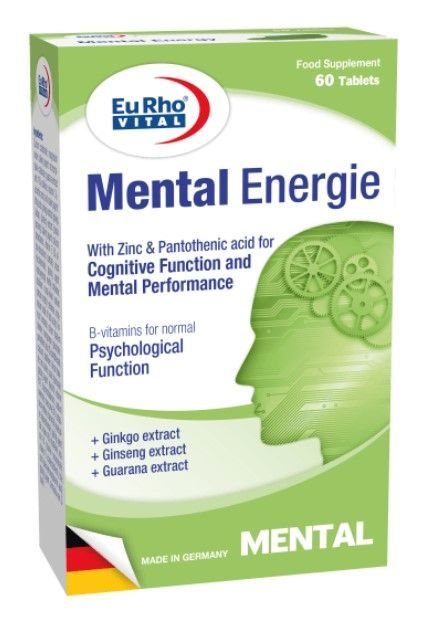 Euro Vital Mental Energie Tablets
