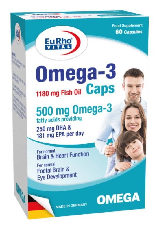 Euro Vital Omega 3 Capsules