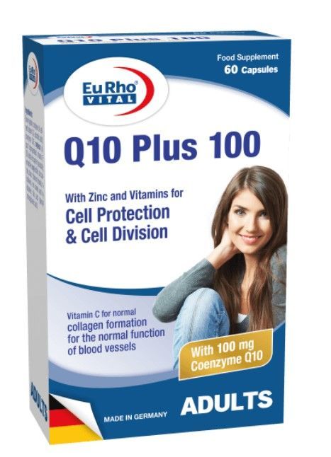 Euro Vital Q10 Plus 100 mg Capsules
