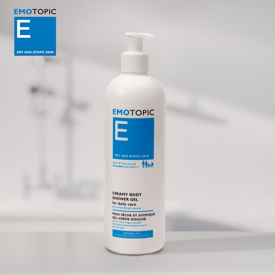 E Creamy body shower gel