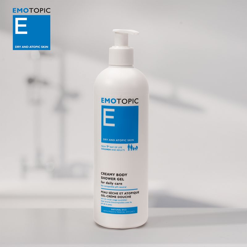 E Creamy body shower gel