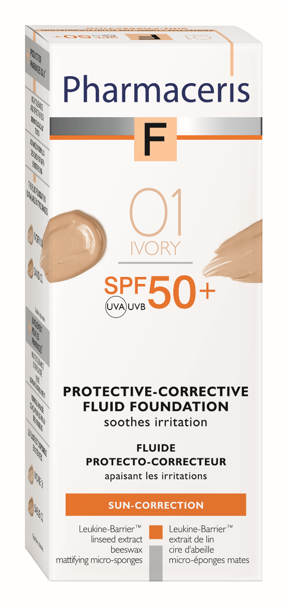F Protective&Corrective Foundation SPF50+(Ivory 01)