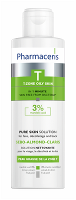 T Sebo-Almond-Claris 3% cleanser T Sebo-Almond-Claris 3% cleanser