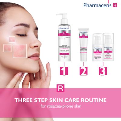 Skin care for rosacea