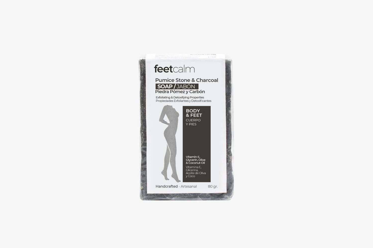 Pumice Stone & Charcoal Soab