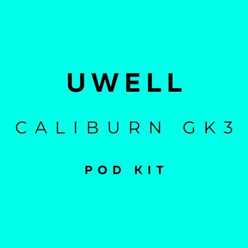 Uwell Caliburn GK3 Compliant Pod Kit