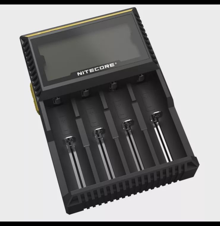NITECORE Digicharger D4 (4 battery) LCD Smart Charger NZ/AU Plug