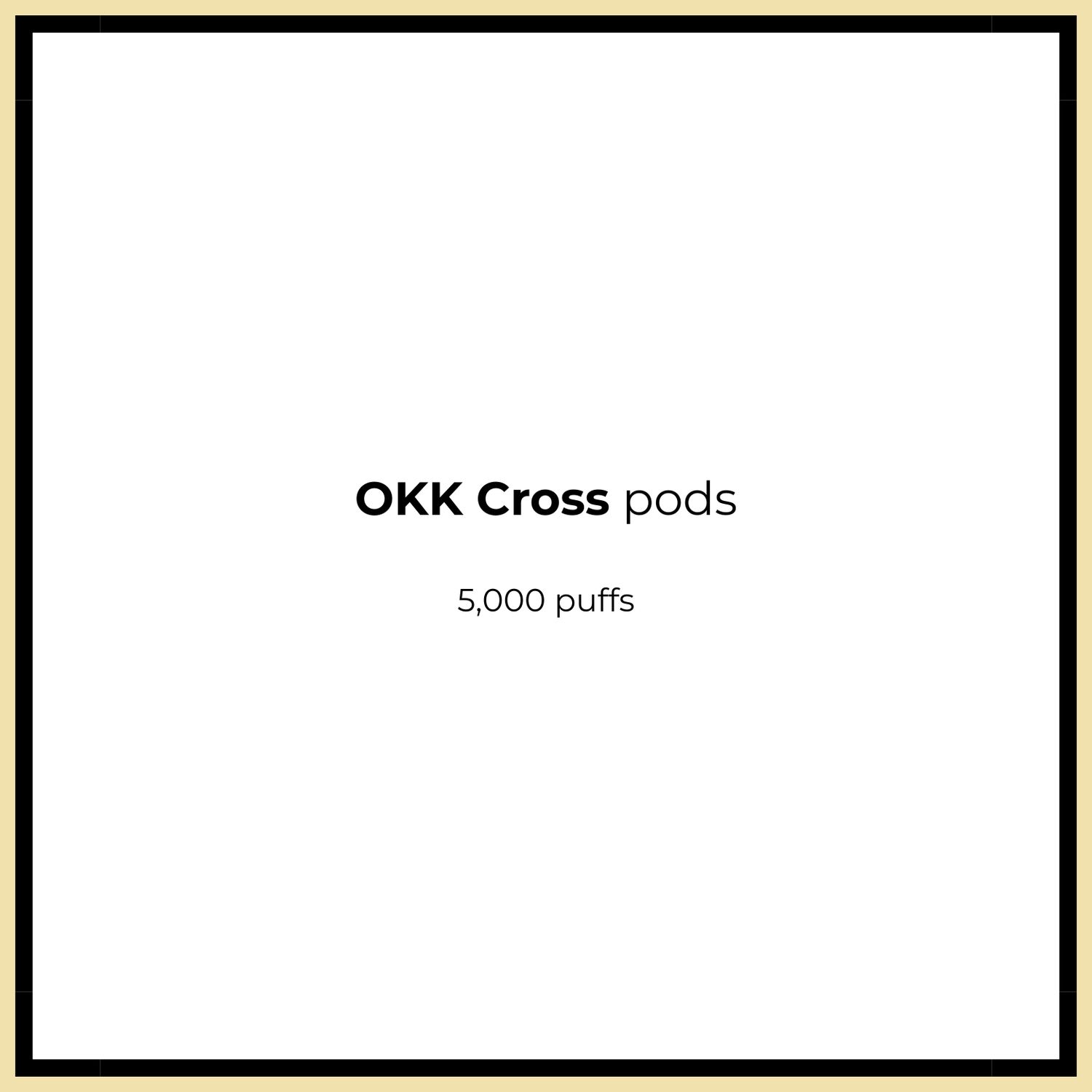 OKK Cross 2 Pods &amp; Battery