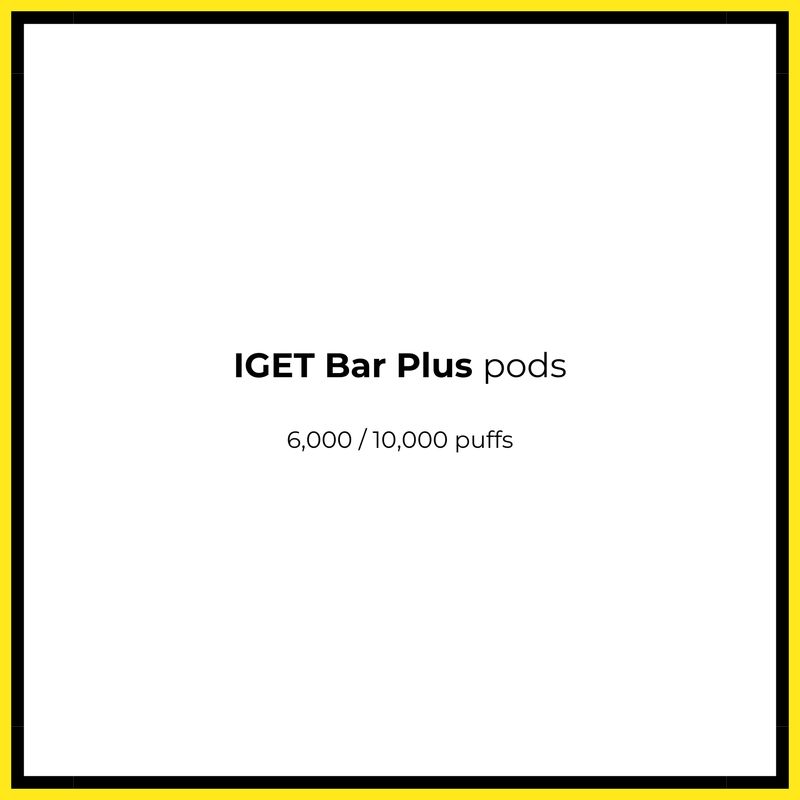 IGET Bar Plus Pods &amp; Kits