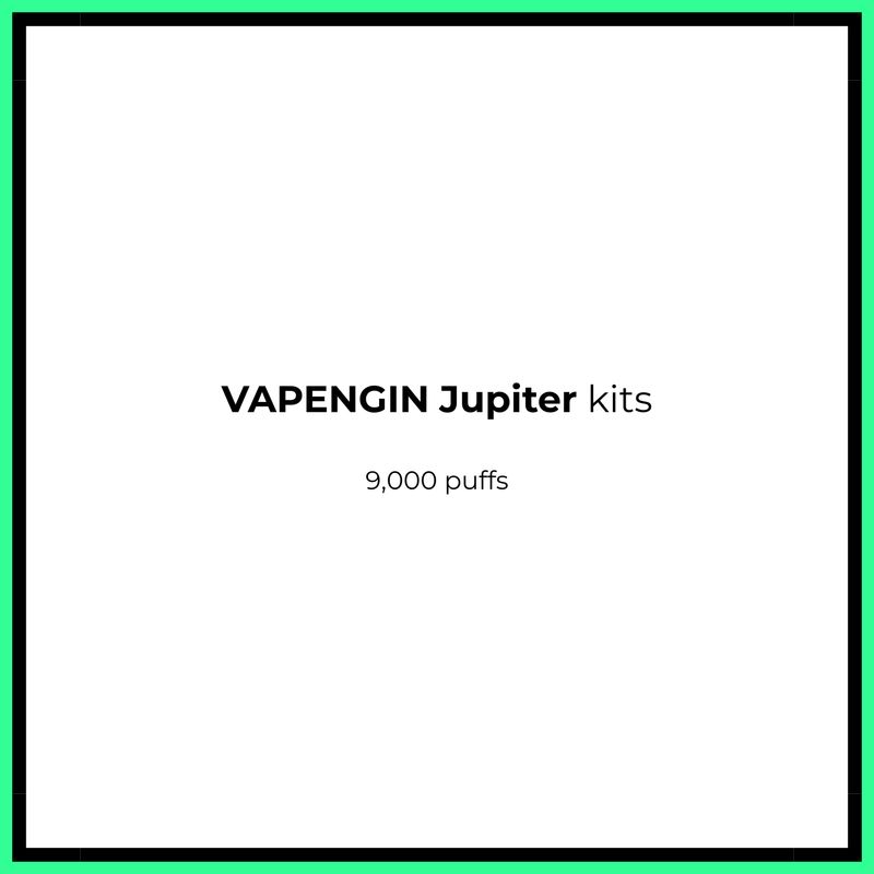 Vapengin Jupiter 9000 Puff Kits &amp; Battery