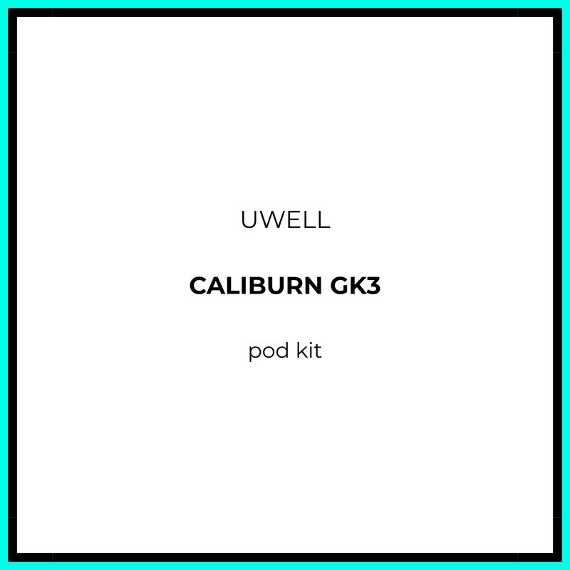 Uwell Caliburn GK3 Compliant Pod Kit