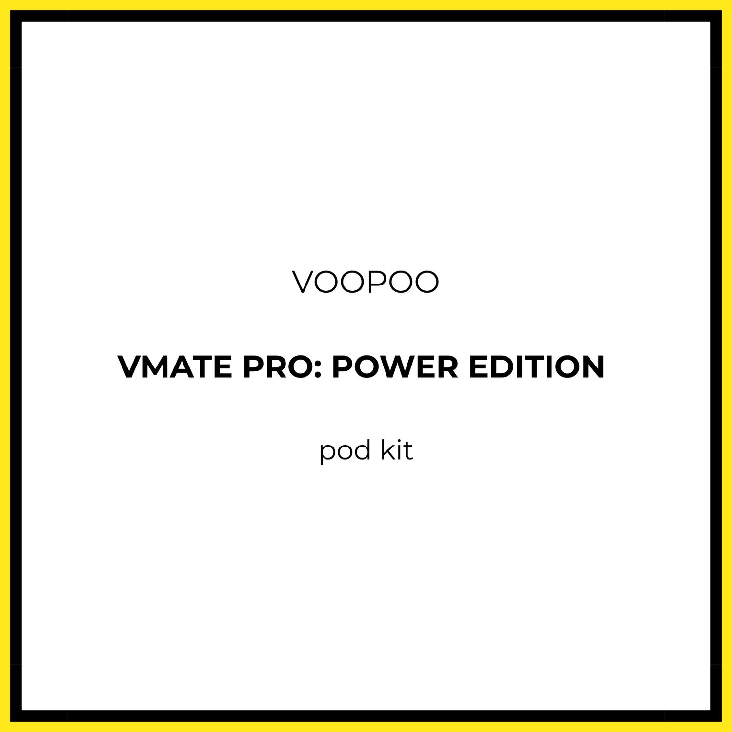 VOOPOO Vmate Pro Power Edition Kit