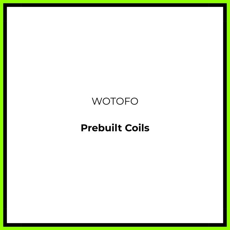 Wotofo prebuilt coils