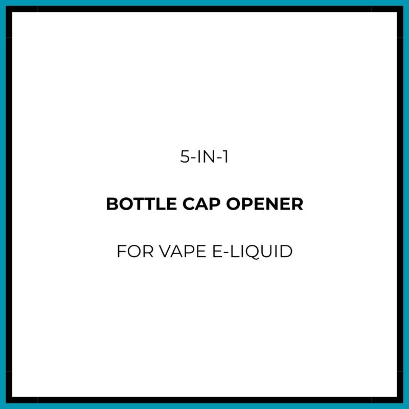 Vape E-Liquid Bottle Cap 5 in 1 Opener Tool