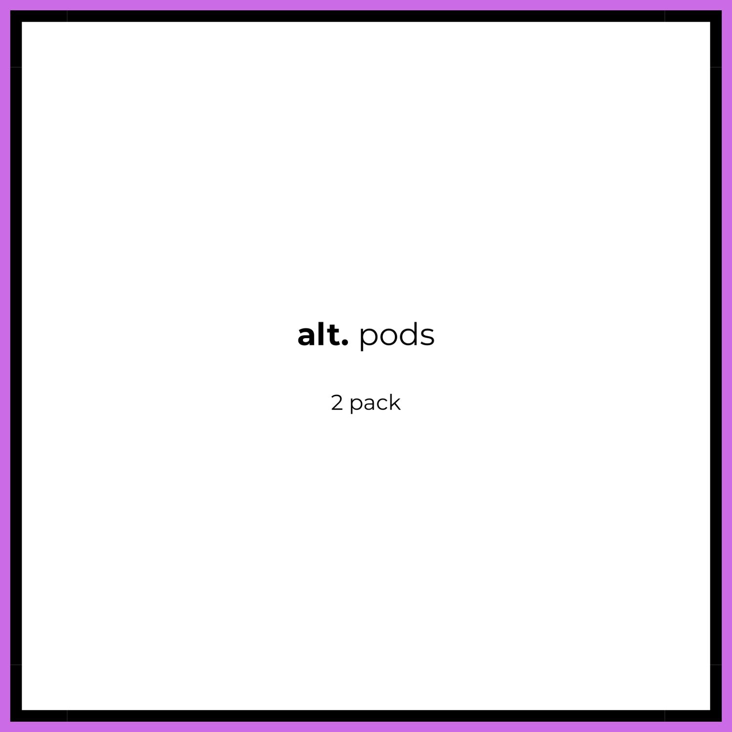 alt. Pods &amp; Battery