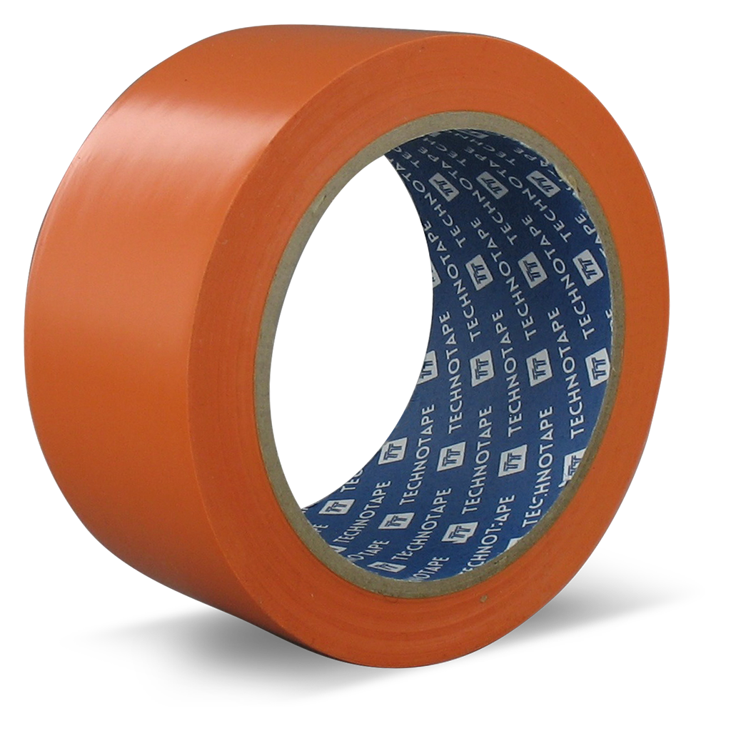 Masking Tape Soft PVC Oranje 48mm x 50m Doos 36 st
