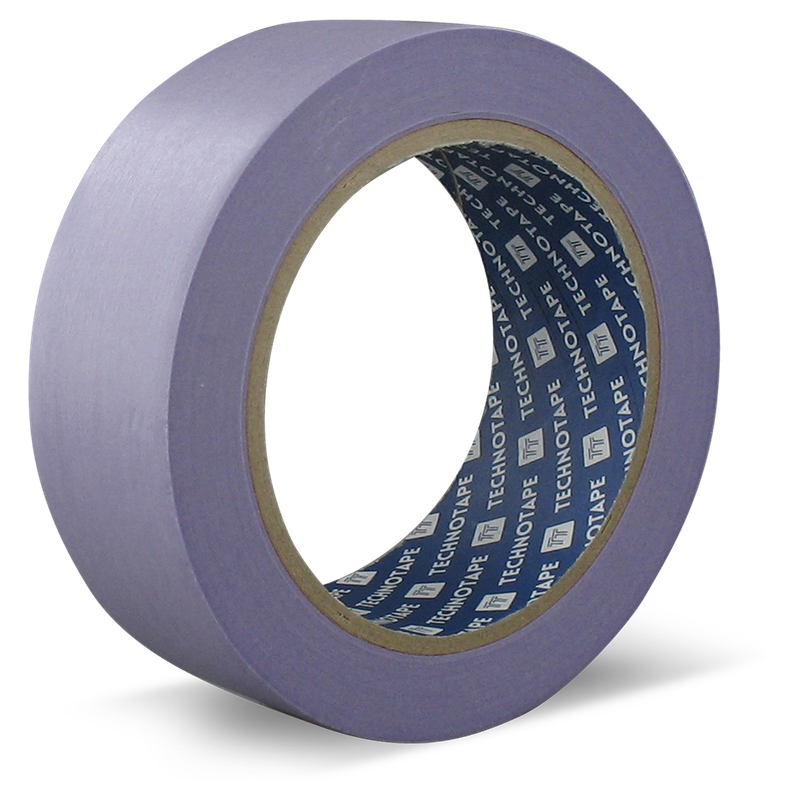Masking Tape Washi Lowtack Paars  25mm x 50m  Doos 36 st