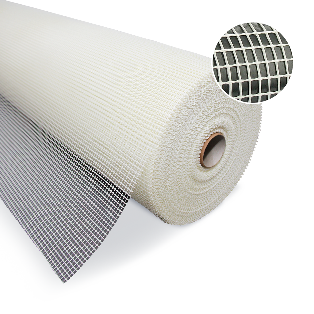Wapeningsgaas 110g/m2 AR Wit 25cm x 100m   per rol