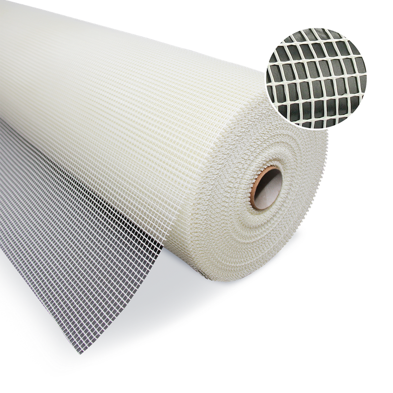 Wapeningsgaas 110g/m2 AR Wit 10cm x 100m   per rol