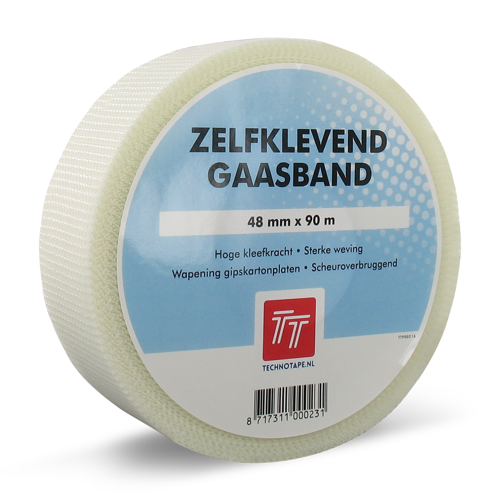 Gaasband 48mm x 90m   Doos 24 st