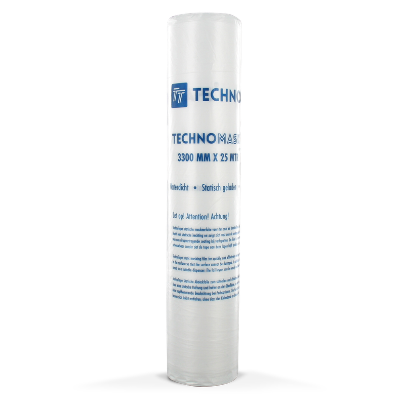 Technomask folie voor handplakker 3300mm x 25m Doos 12 st