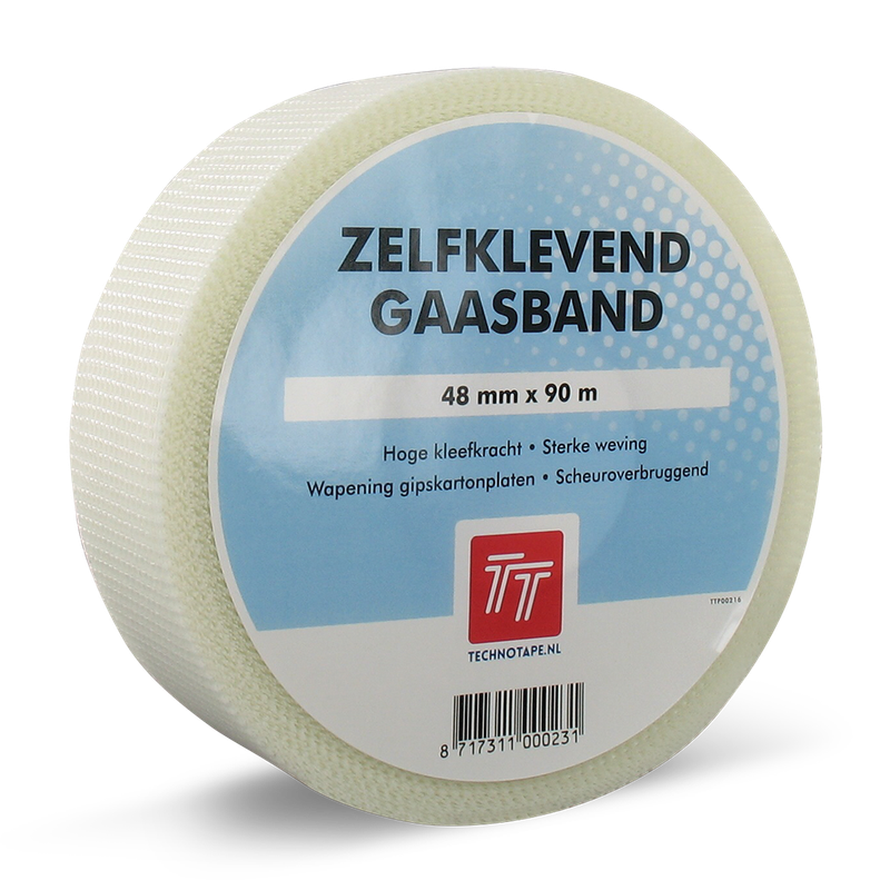 Gaasband 48mm x 90m   Doos 24 st