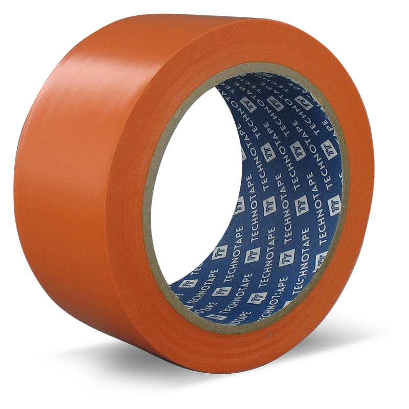 Masking Tape Soft PVC Oranje 48mm x 50m Doos 36 st