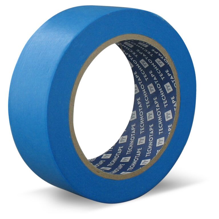 Masking Tape Washi Outdoor Blauw  25 mm x 50 m  Doos 36 rollen