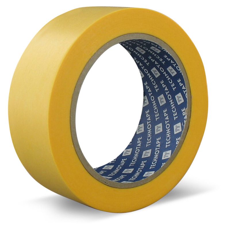 Masking Tape Washi Pro Excellent Geel  19 mm x 50 m Doos 48 rollen