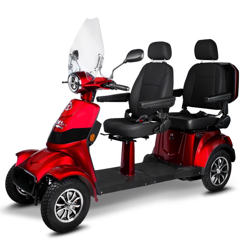 Rolektro E-Quad 25 V.3 Duo Premium, Lithium, Rot, 25 km/h