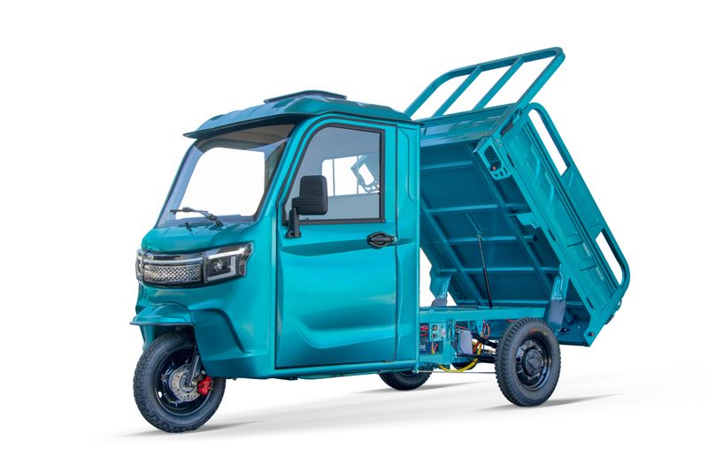 EEC Elektroauto Geco Lite Truck gXP 72V Polarbär Ultra AGM Batterie