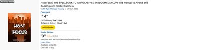 Host Focus: The Manual to Airpocalypse and Boosday.com - paper copy