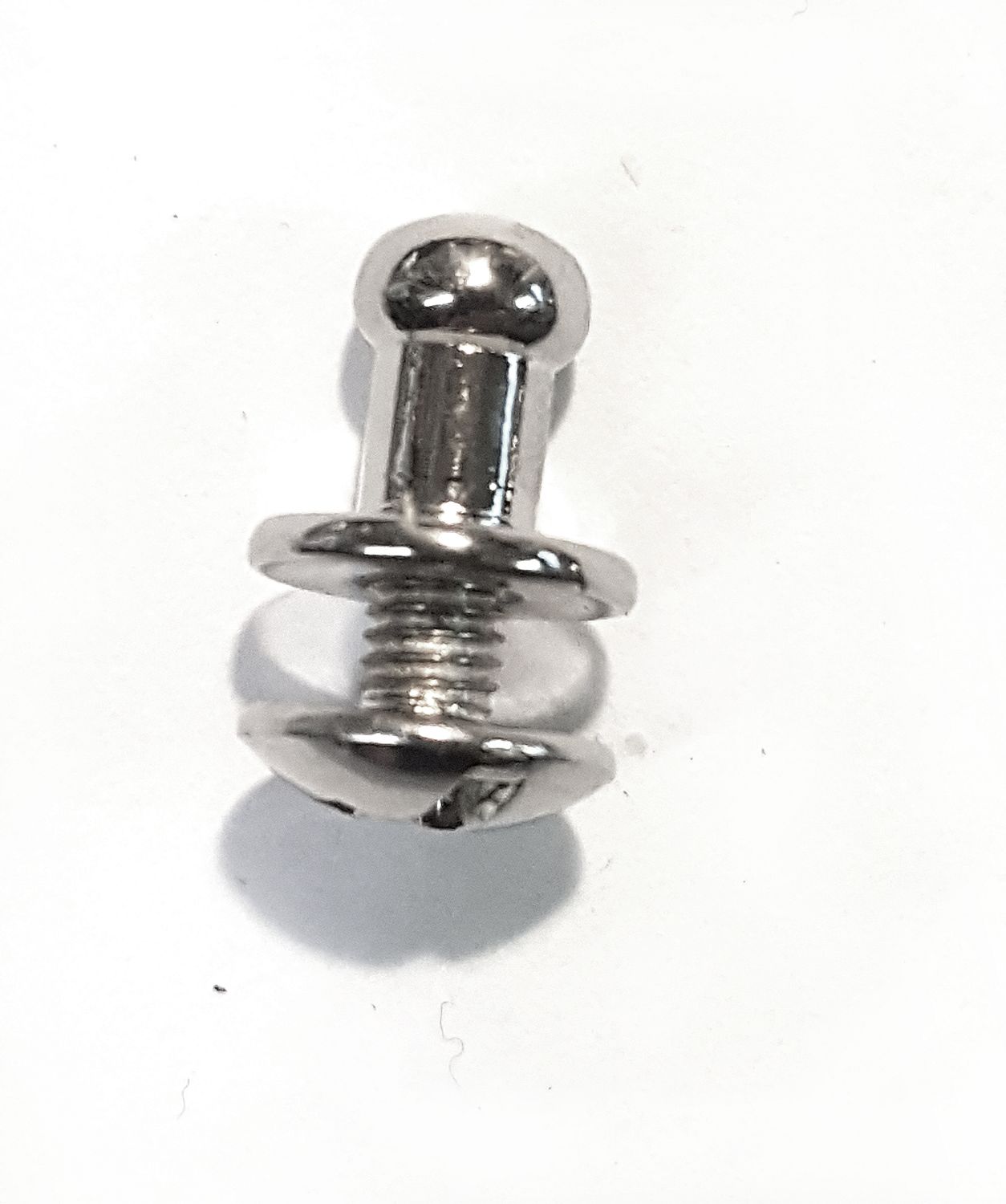 Knopik metalowy nikiel 5 mm 5 szt